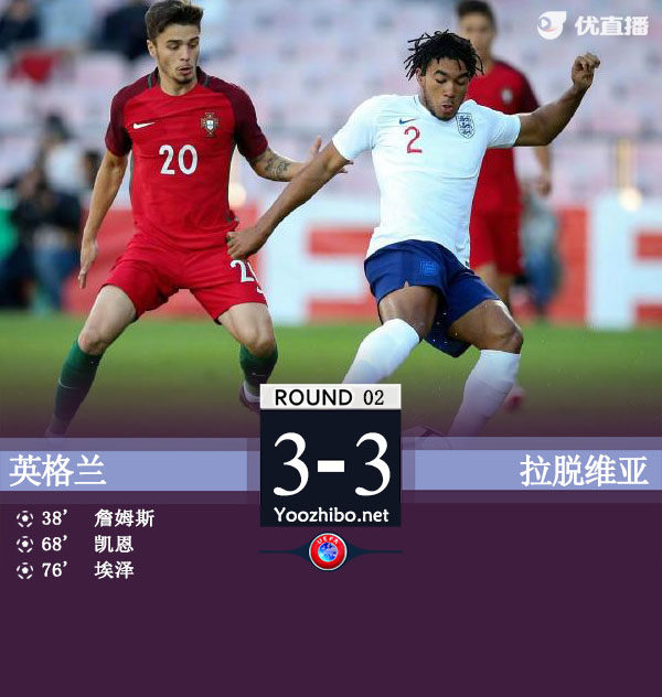 03月25日 世预赛欧洲区小组赛第2轮 英格兰vs拉脱维亚 全场录像及集锦